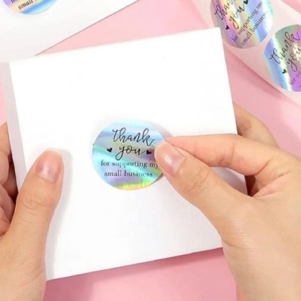 200 ~1.5” Thank You Boutique Stickers 🪻🆕🪻2 Rolls For $24 (Bundle & Save)